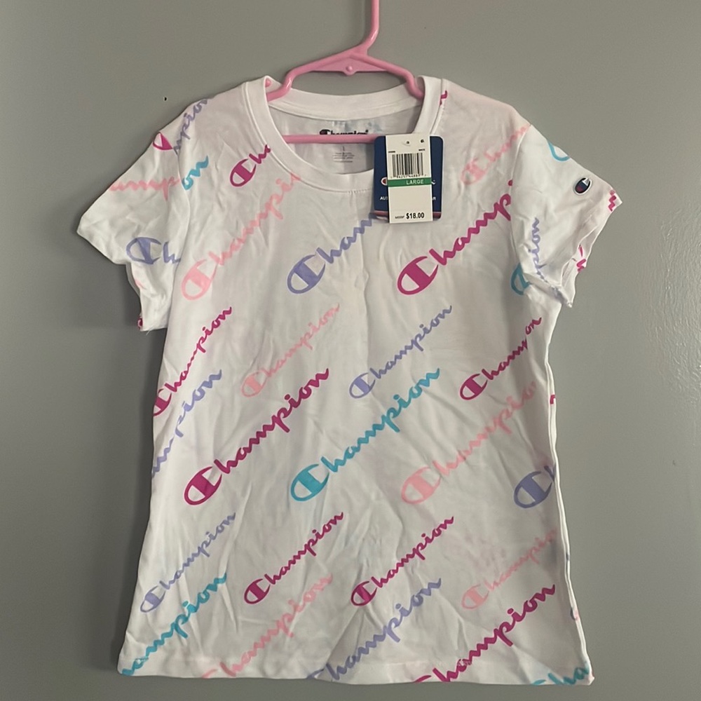 Champion Girls short sleeve champion t shirt